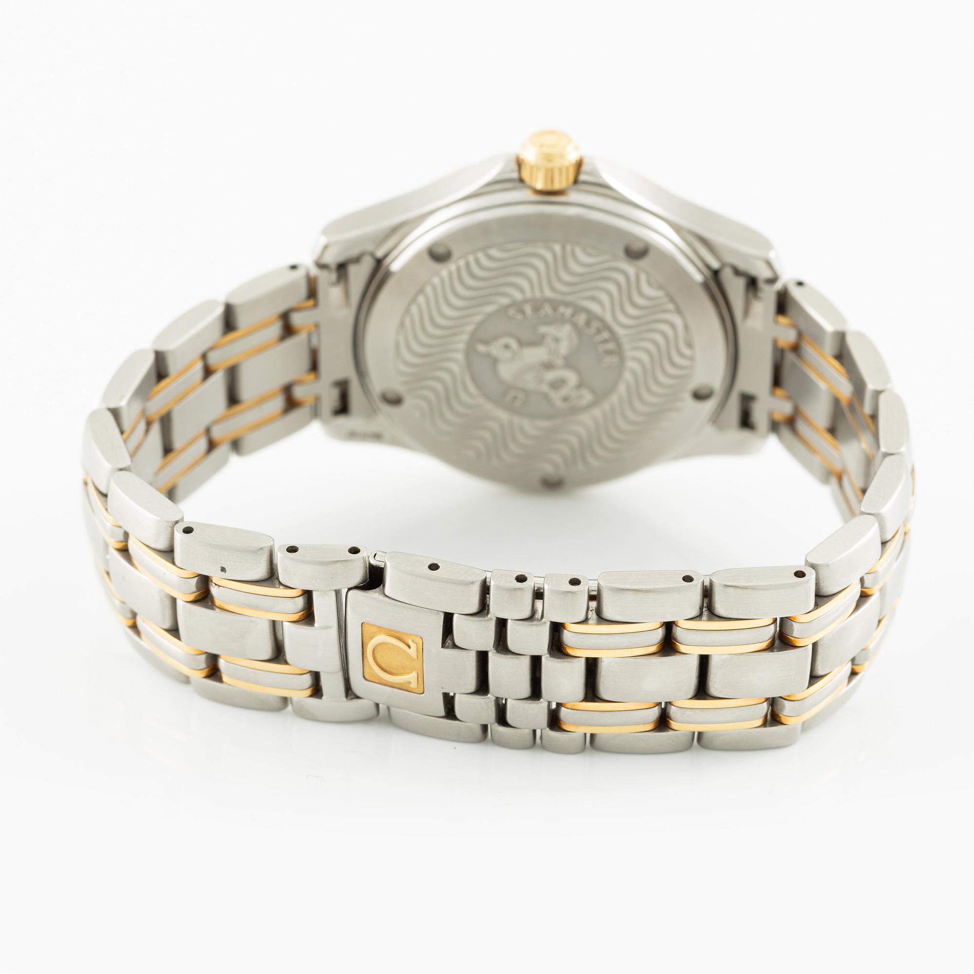 Omega, Seamaster, 120m, wristwatch, 36 mm.