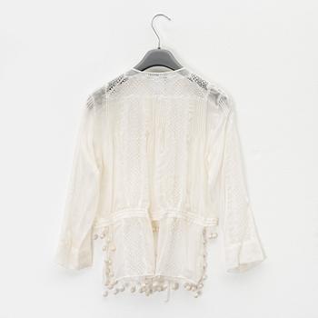 Chloé, a cotton blouse, size 36.