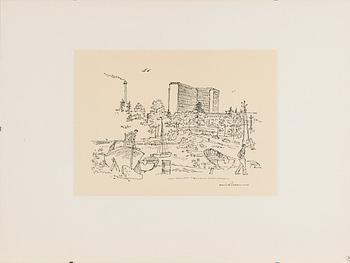 Henrik Tikkanen, City view.
