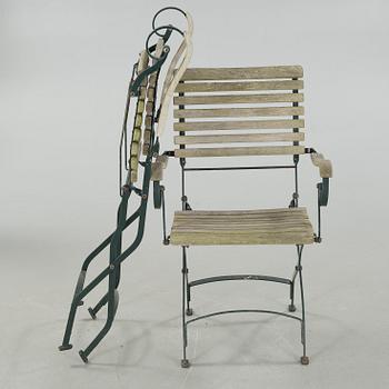 A garden group of five pieces, second half of the 20th century.