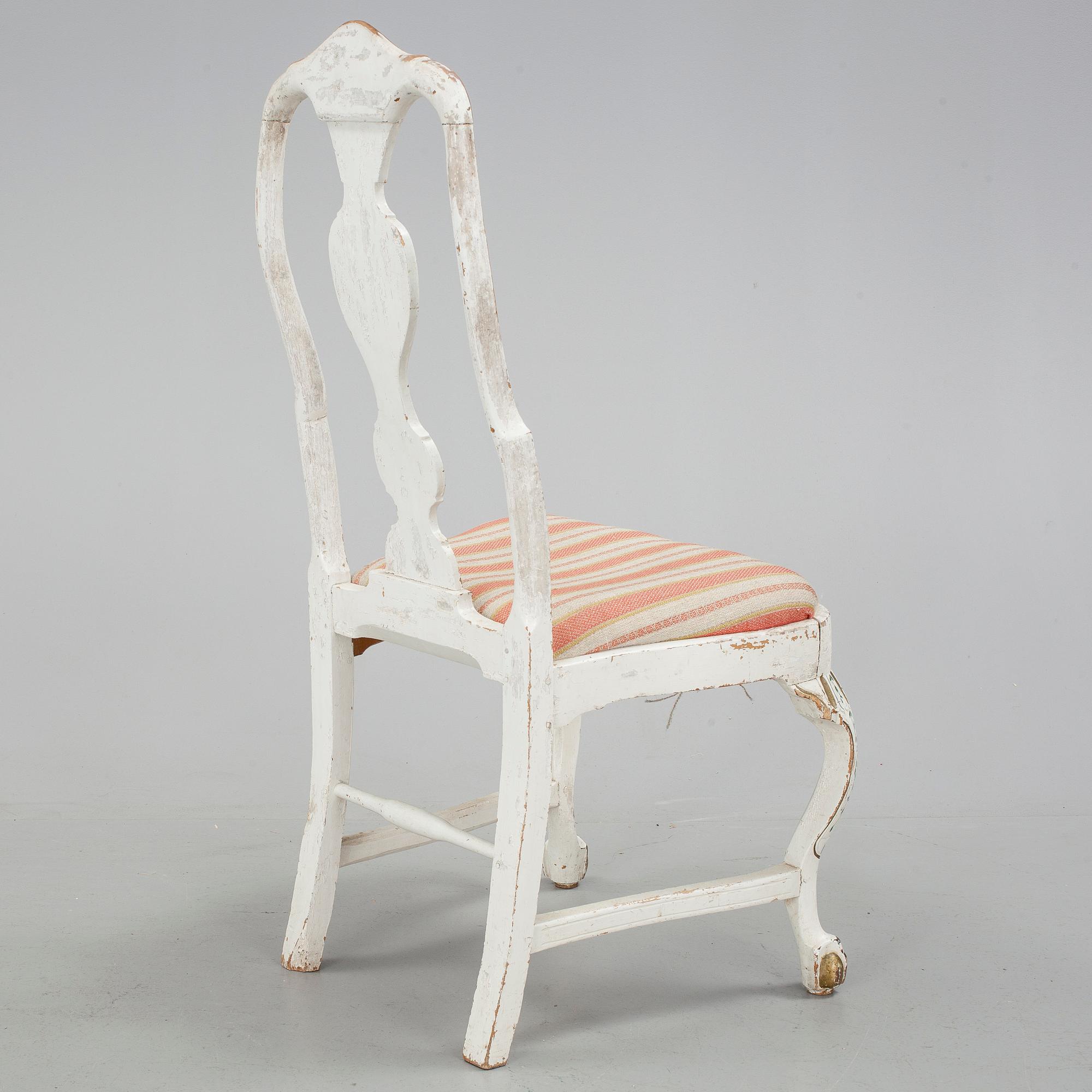 STOL, senbarock, 1700-tal.