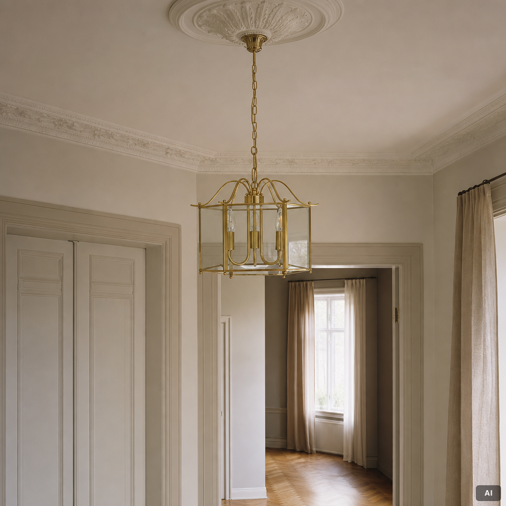 A ceiling lamp, 2000s.