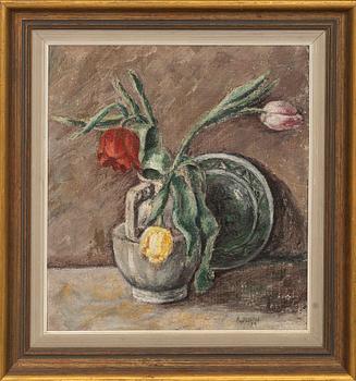 AGDA HOLST, a signed and dated oil on canvas.