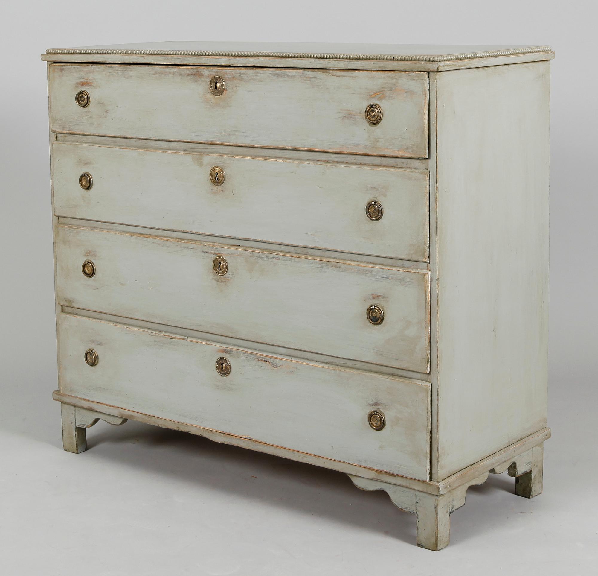 BYRÅ, gustaviansk stil, 1800-tal.