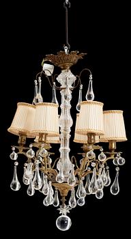 LJUSKRONA, sekelskiftet 1800/1900. Höjd ca 58 cm.