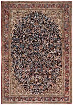 SEMI-ANTIQUE TABRIZ. 666,5 x 454 cm.