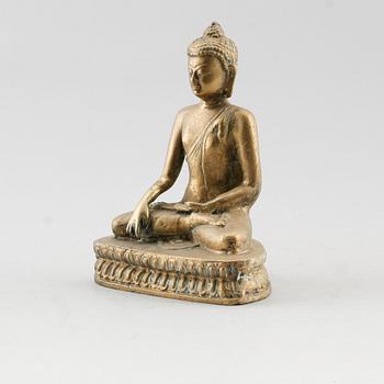 FIGUR, mässing, ostindisk.