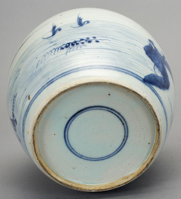 URNA, porslin, Kina, 1800-tal.