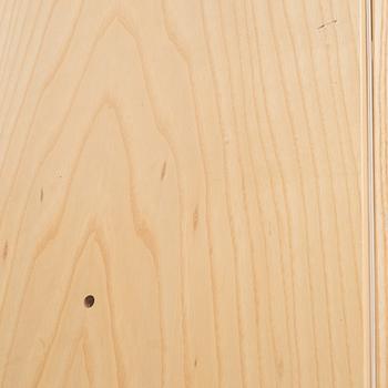 Titti Fabian, an oak veneered sideboard or book case, "Book", The Ideal Form Team, Italy.