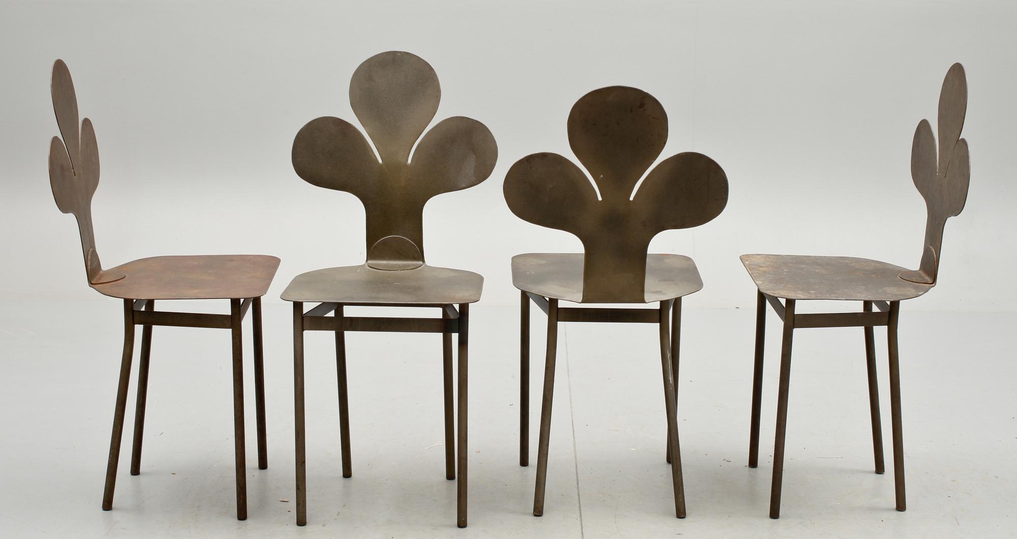 STOLAR, 4 st, design Arne Tengblad, 1900-talets andra hälft.