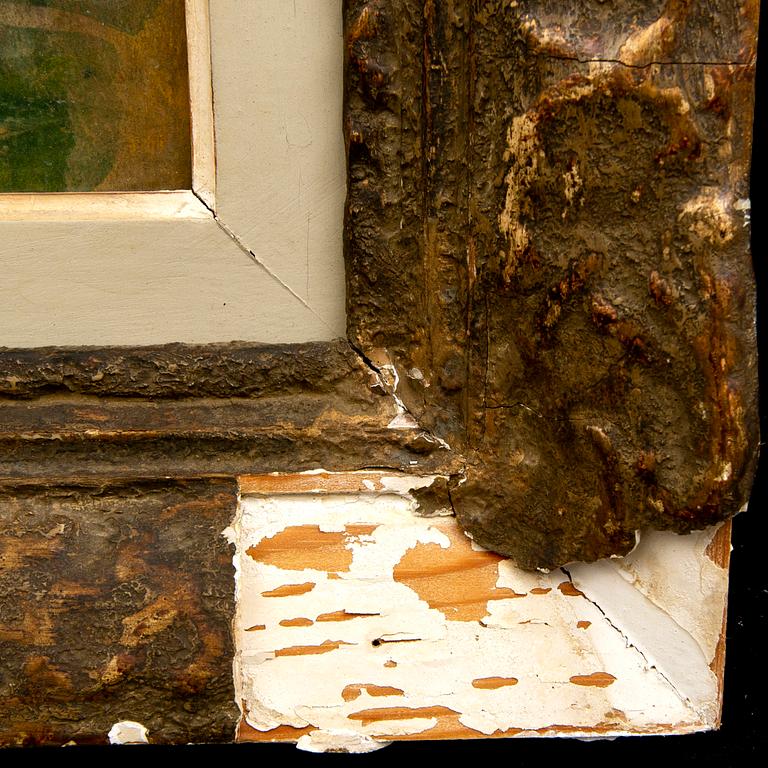 Endre Nemes, Gouache, signed.