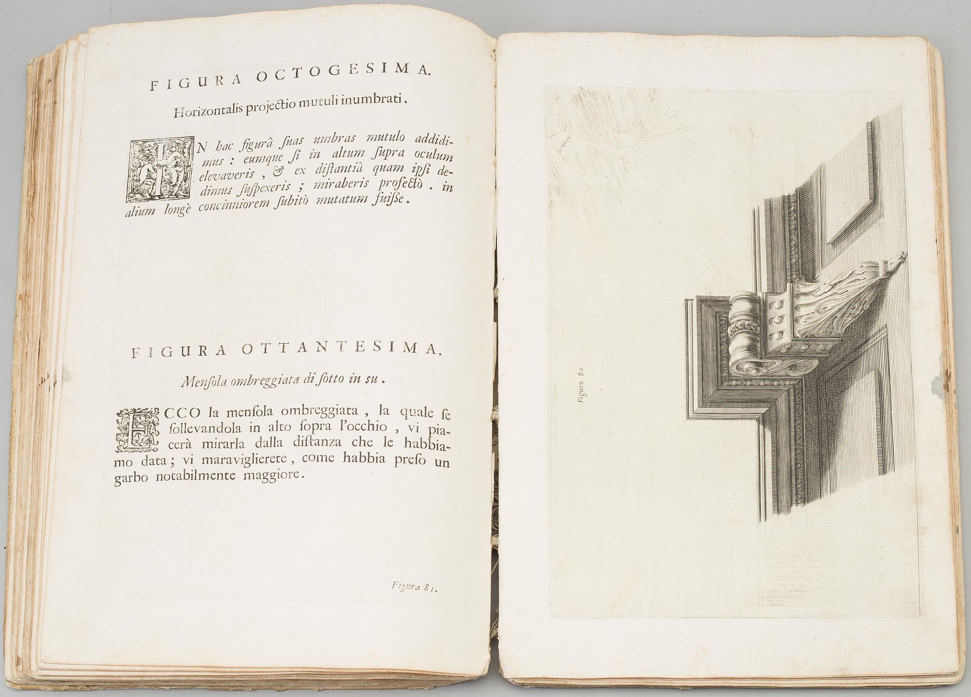 A BOOK, Andrea Pozzo: Prospettiva de pittori e architetti, Roma 1693.
