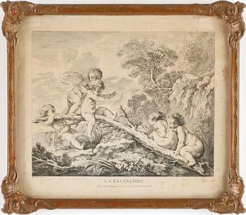 GRAVYRER, 3 st, bl.a. "La Balancoire", 17/1800-tal.