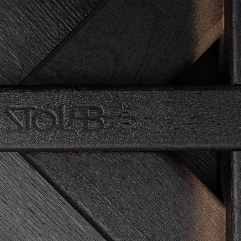 Marit Stigsdotter & Staffan Lind, eight 'Luna' chairs, Stolab.