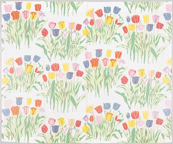 Josef Frank, two pairs of curtains and a pulldown curtain, Firma Svenskt Tenn, Sweden.