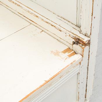 A early 19th century Swedish folk art folding bed from Forsa in Hälsingland.