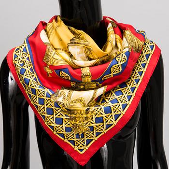 HERMÈS, "Feux de Route", TVÅ SCARFAR.