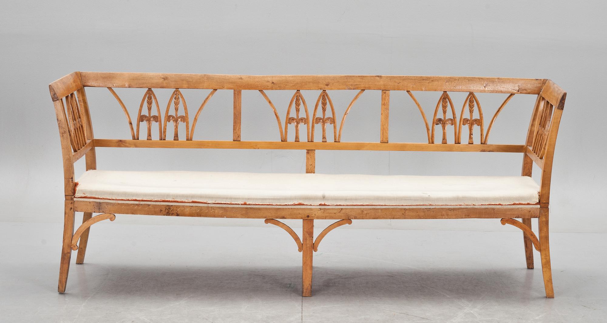 SOFFA. Empire, trol. Lindome, 1800-talets första årtionden.