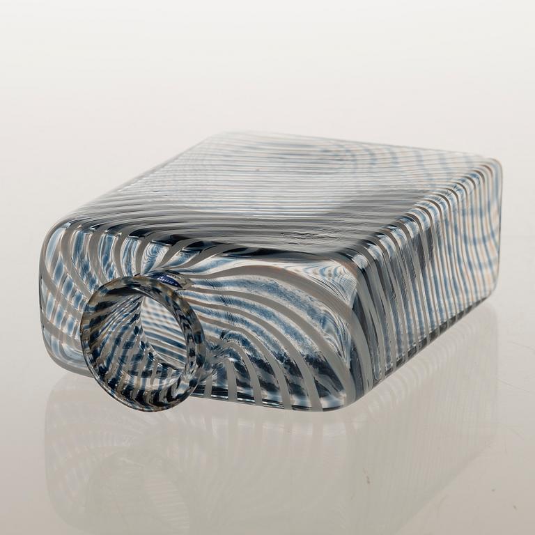 KAJ FRANCK, PULLO, lasia, signeeratttu Kaj Franck Nuutajärvi Notsjö 1981, numeroitu 259/1000.