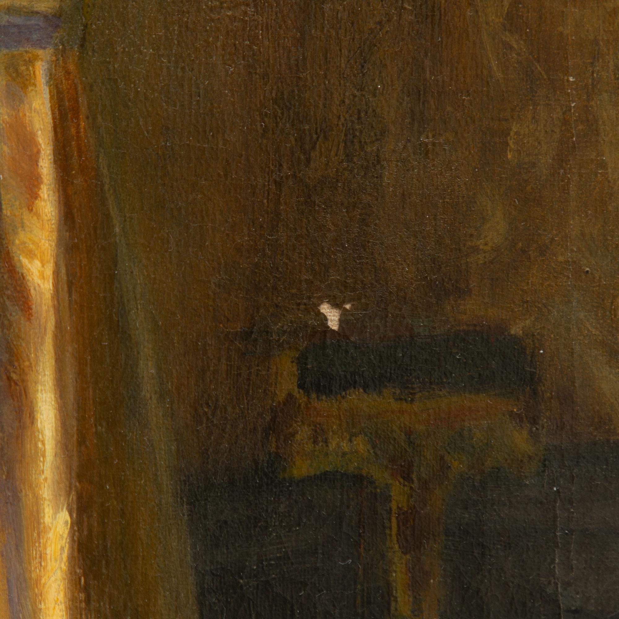 Arvid Liljelund, "Linnainteriööri".