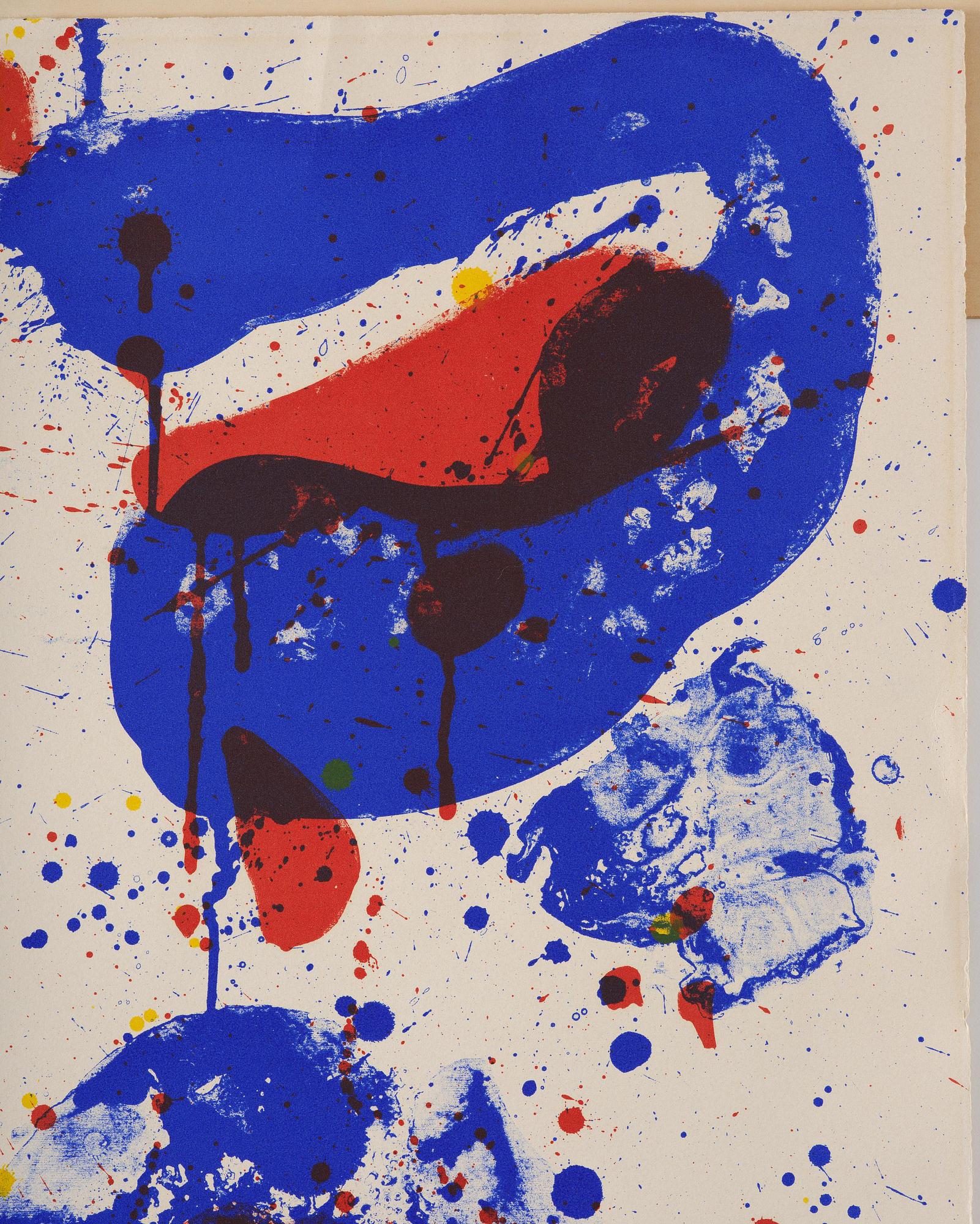 Sam Francis, "Hurrah for the Red, White and Blue".