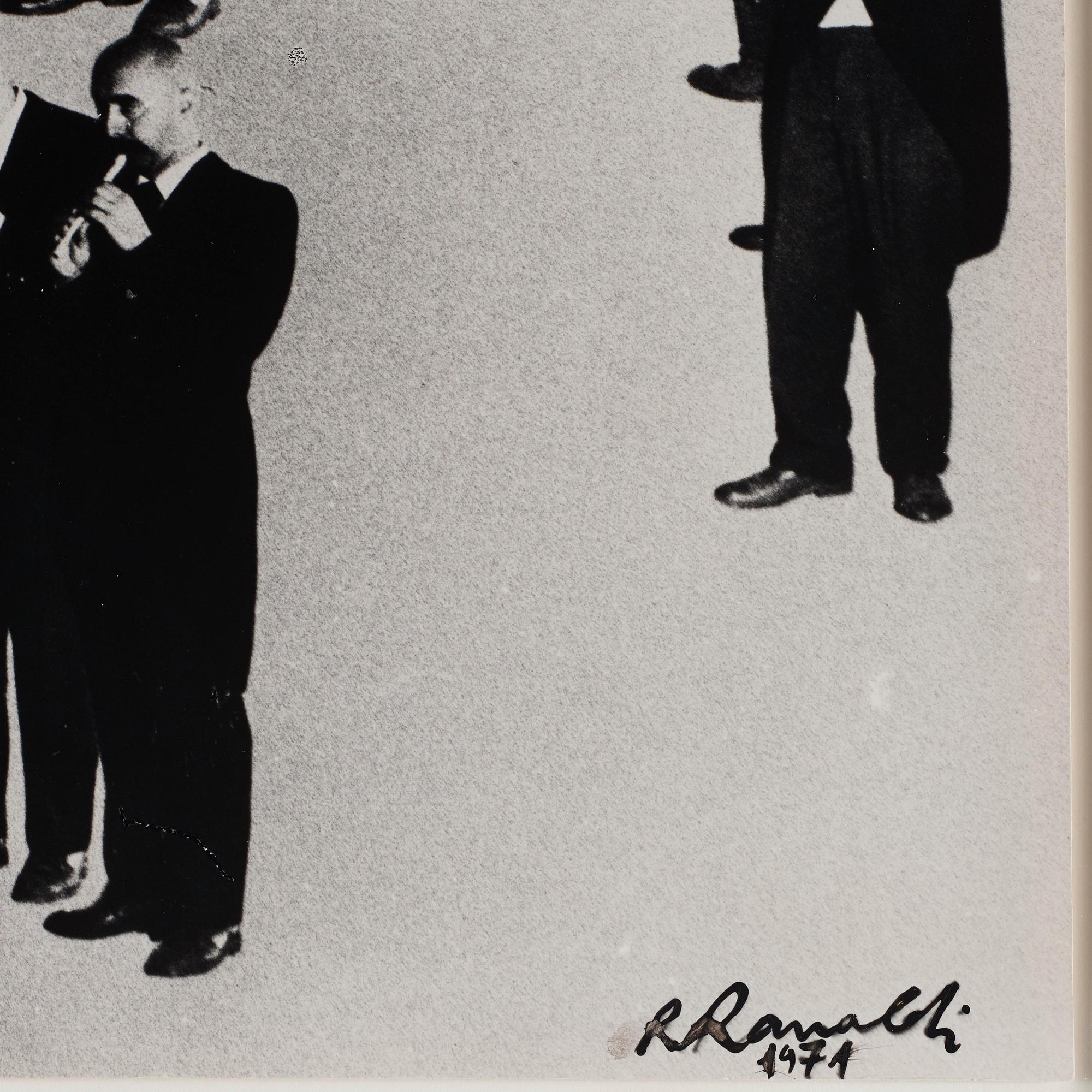 Renato Ranaldi, photo collage, signed and dated 1971.