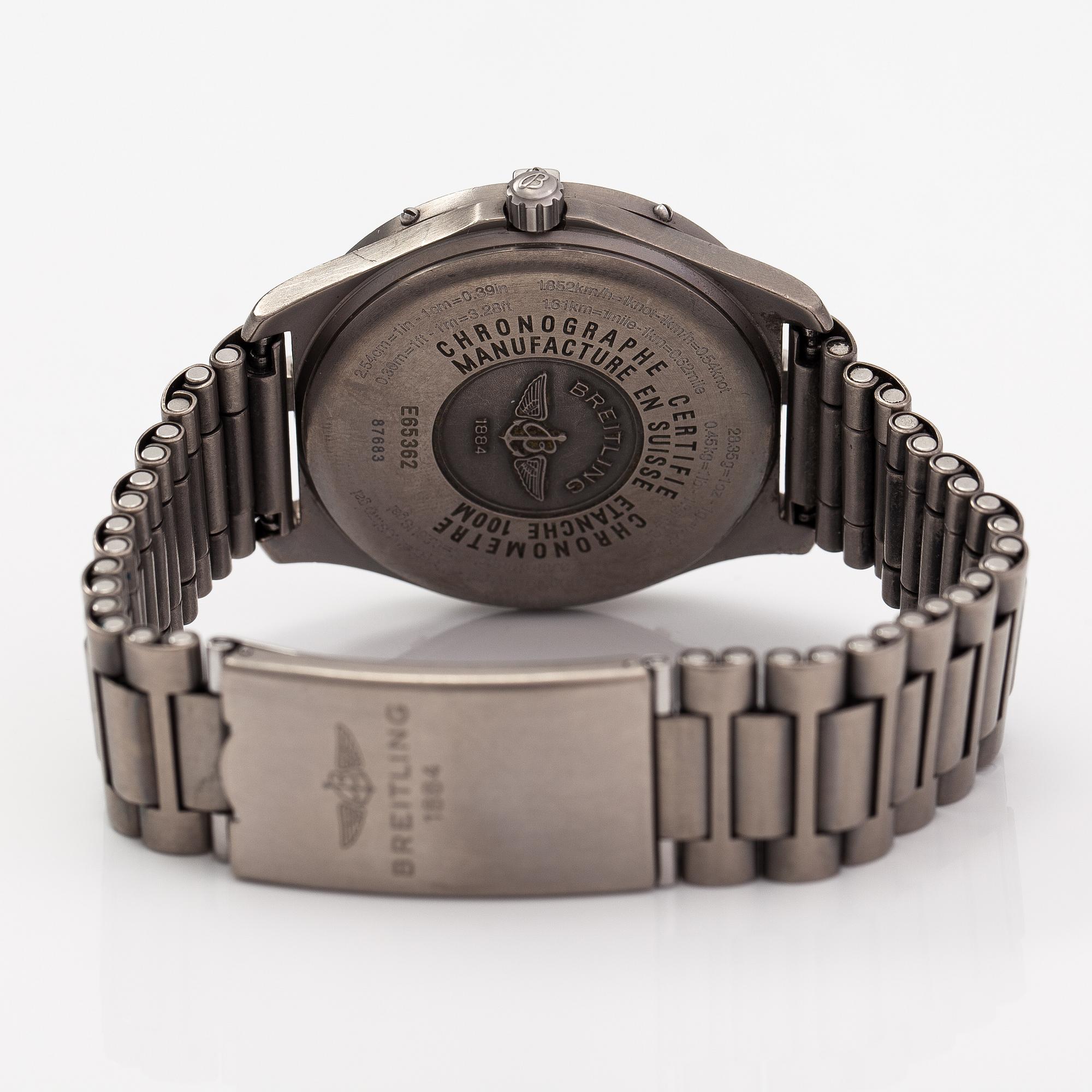 Breitling, Aerospace, wristwatch, 40 mm.