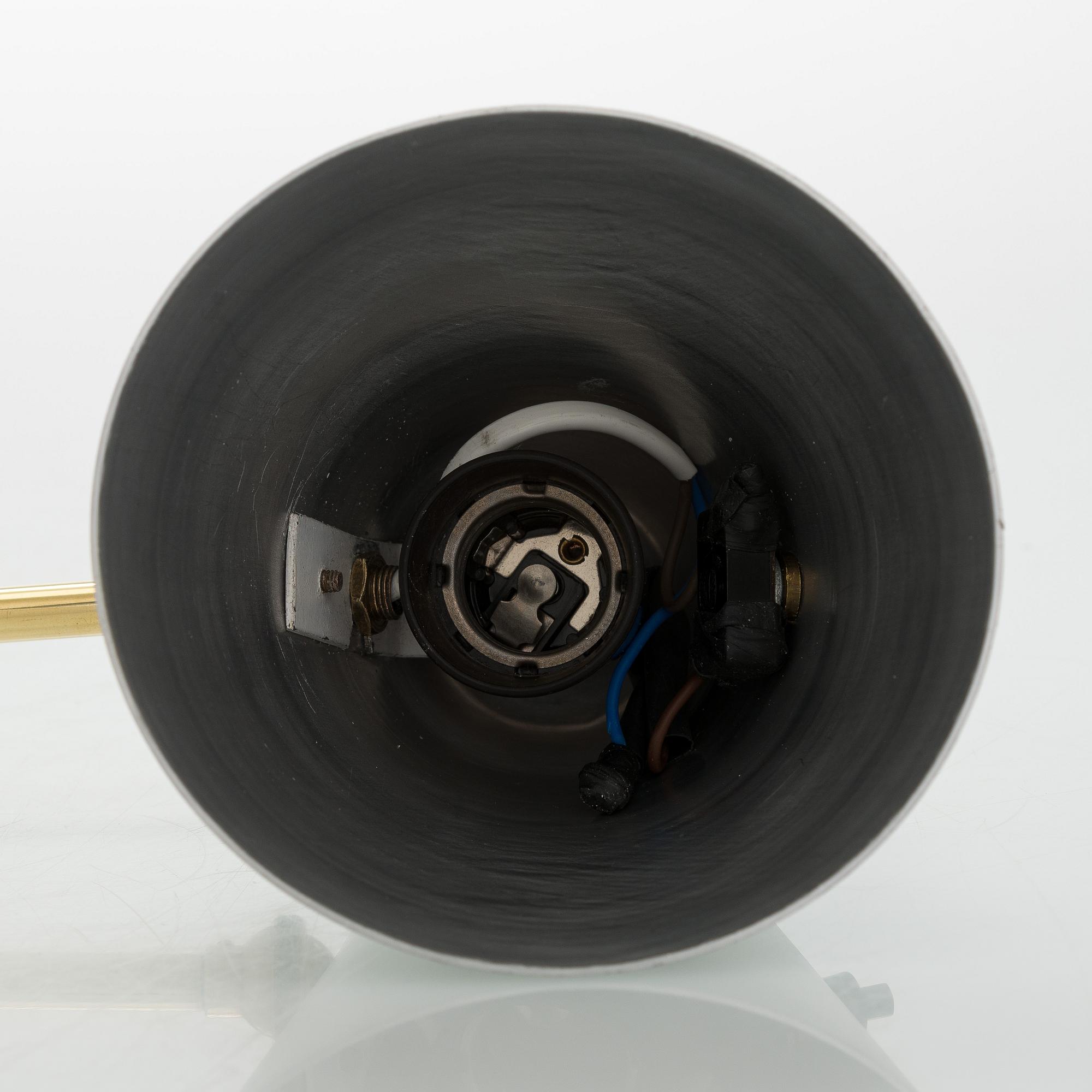 A mid-20th century table lamp model EV73, Itsu, Finland.