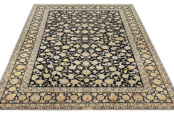 A Kashan carpet, c. 363 x 247 cm.