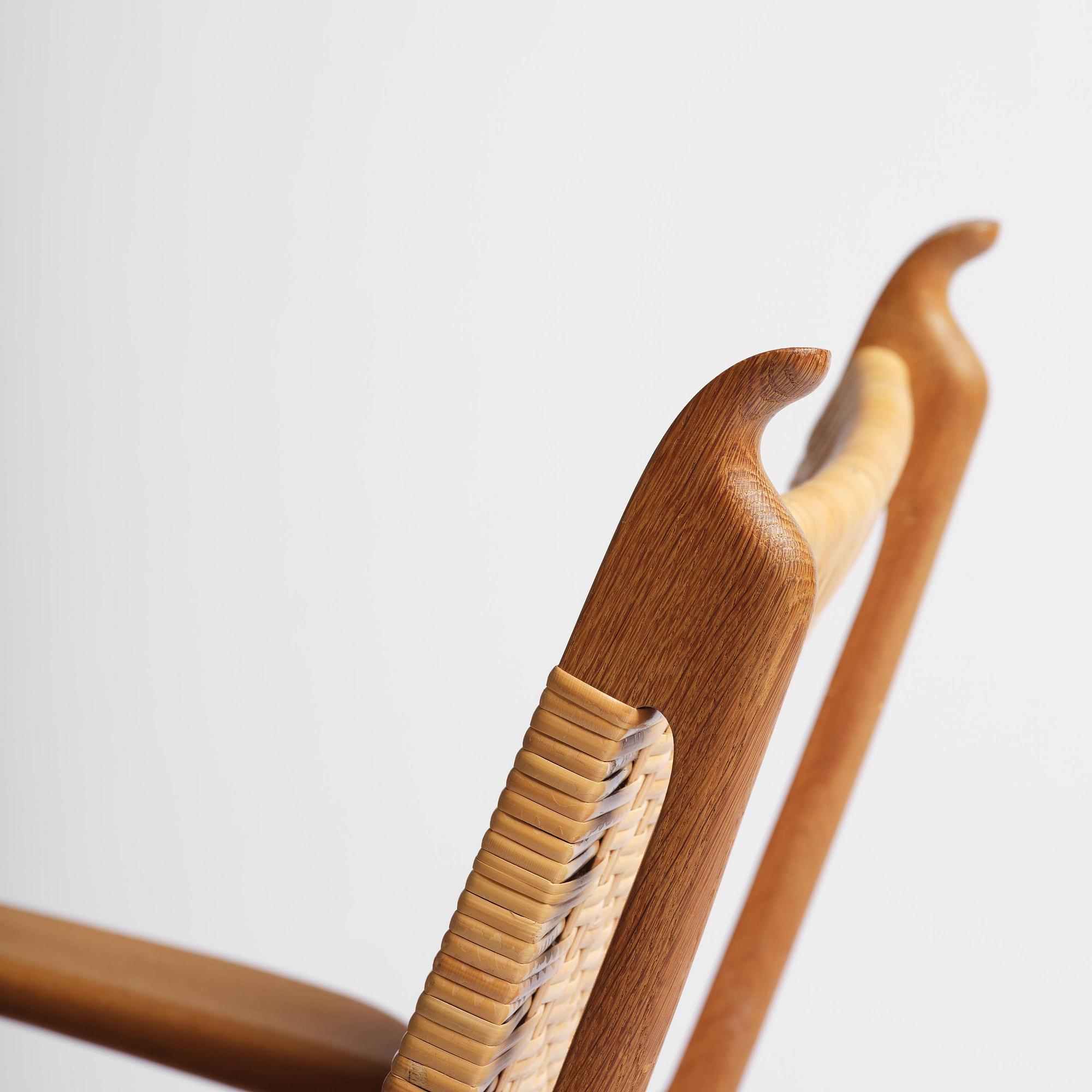 Hans J. Wegner, fåtölj, "CH27", Carl Hansen & Son, Danmark, 1950-tal.