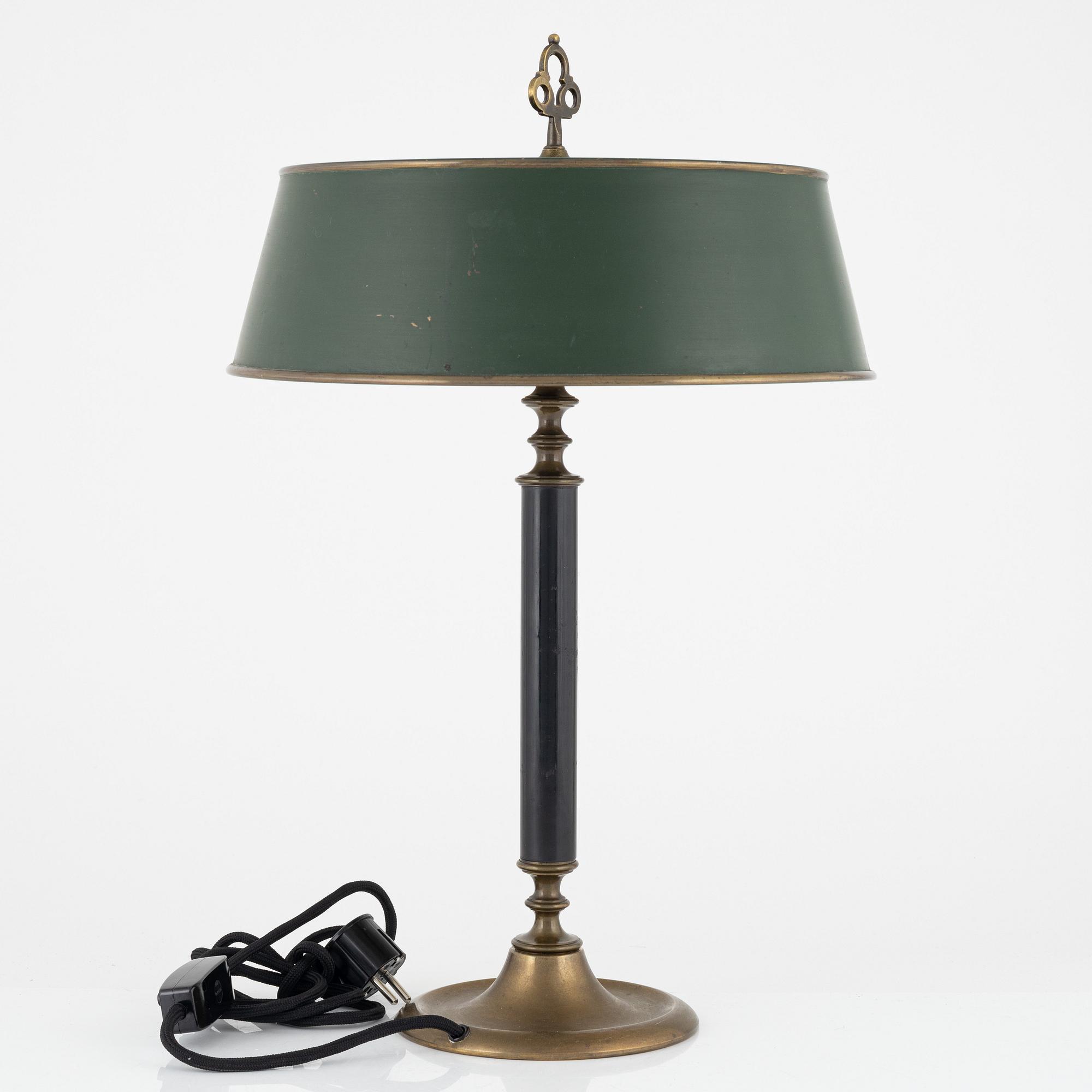 Melchior Wernstedt, bordslampa, modell "25760", Nordiska Kompaniet, 1920-tal.