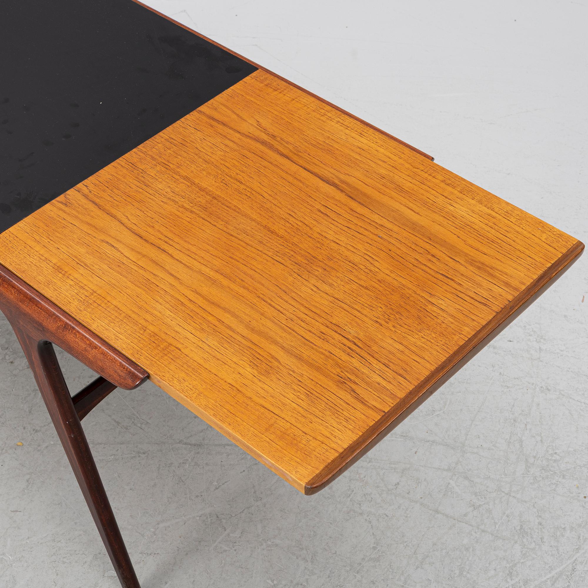 Soffbord, "Expandette", AB S Ljungqvists Möbelfabrik, Habo, 1950-tal.