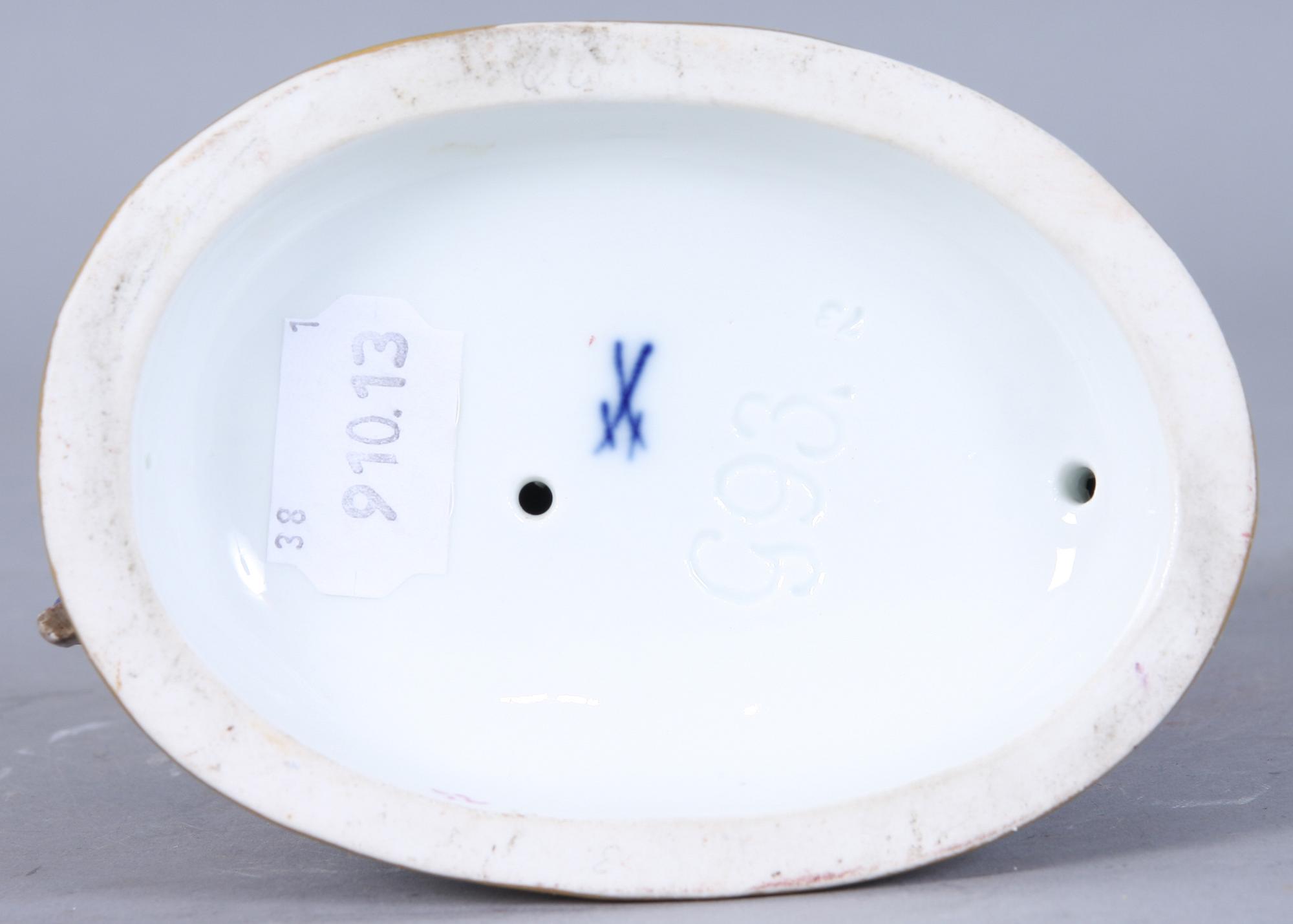 FIGURINGRUPP, porslin, Meissen.