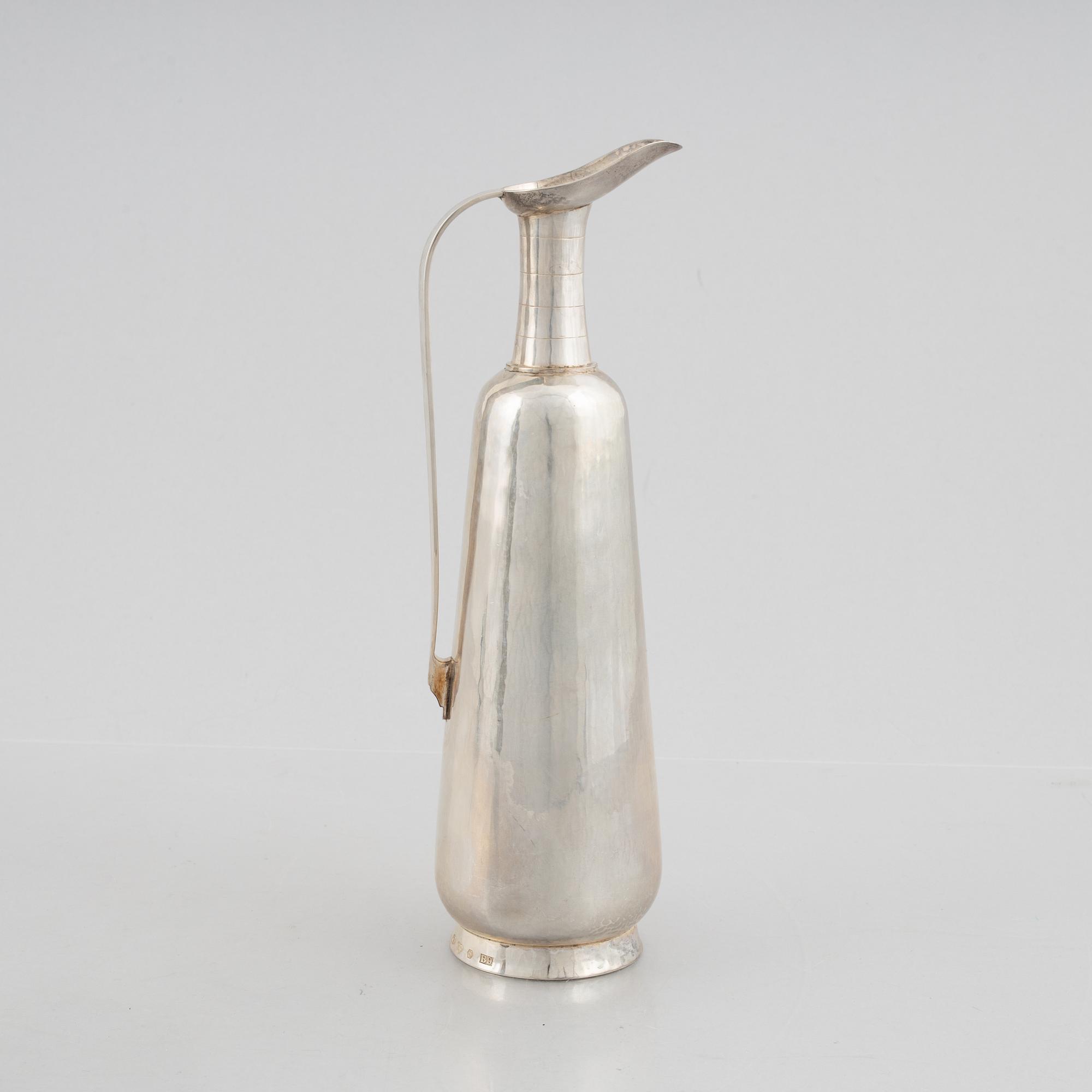 Tore Kullander, kanna, silver, Borås 1952.