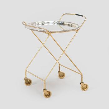 Tarjoiluvaunu, 1900-luvun puoliväli.