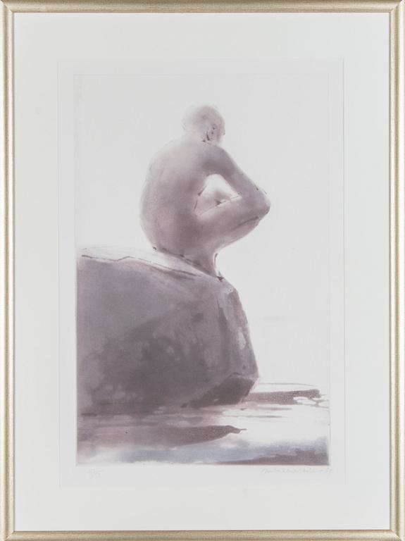 Juho Karjalainen, "Poika kivellä" (A Boy on a Stone).