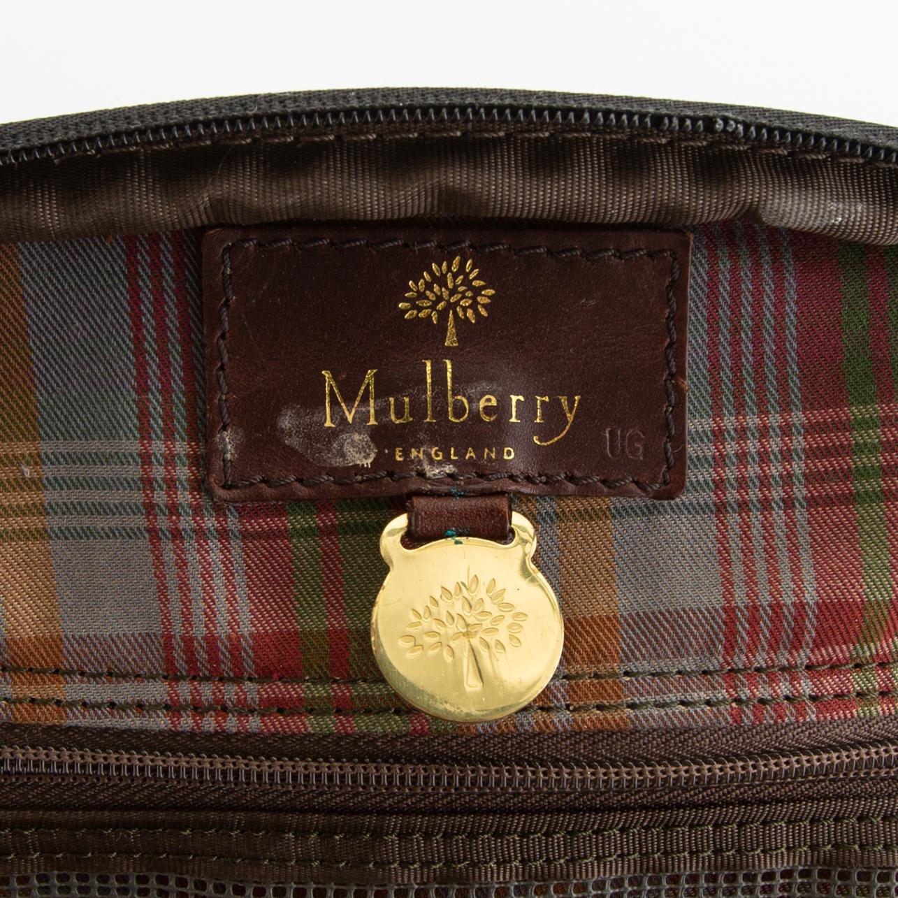 Mulberry, resväska vintage.