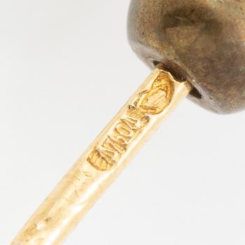 Lapponia, a brooch pin, 18K gold, Finland 1978.
