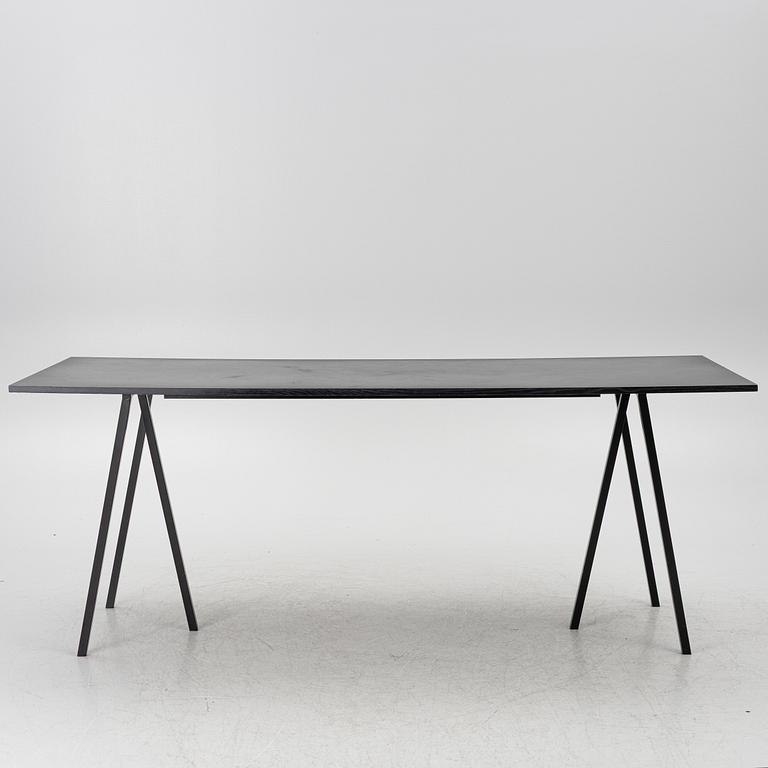 A 'Loop Stand High Table', Hay.