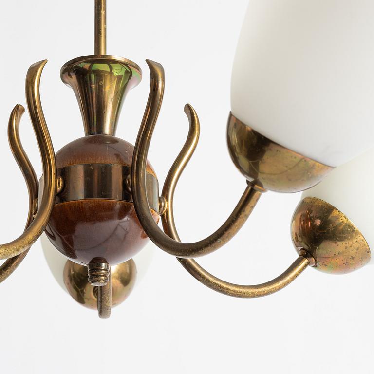 A ceiling lamp, Swedish Modern, 1940s/50s.