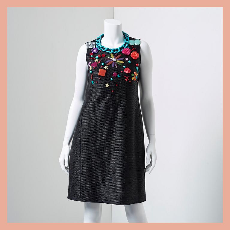 KLÄNNING, Moschino, italiensk storlek 44.