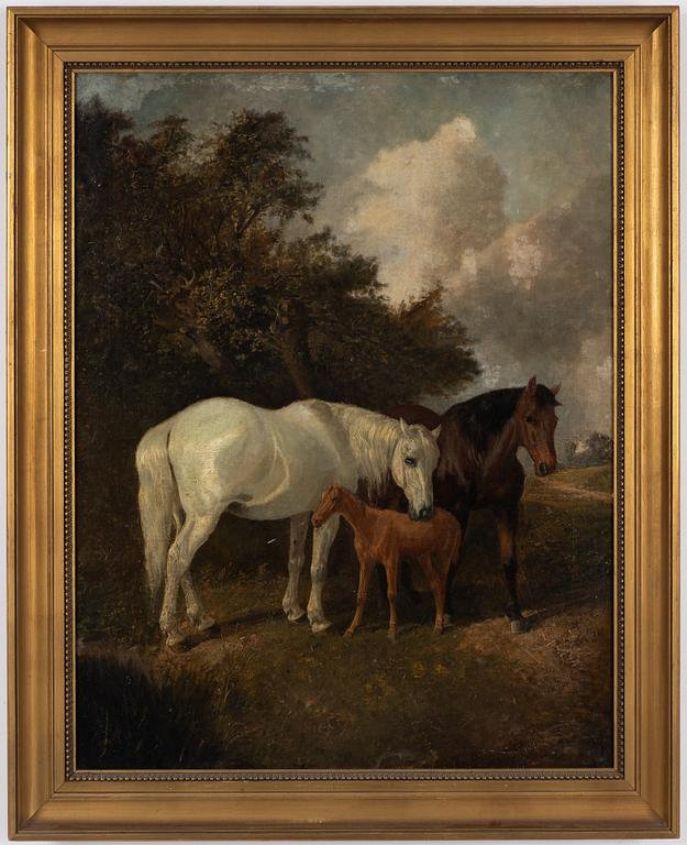 Unknown artist, 18th/19th century, Horses.