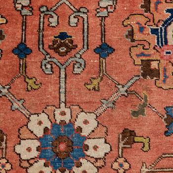 Semi-antique Tabriz rug, approx. 365 x 275 cm.
