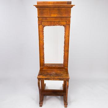 A Biedermeier style mirror and console table from the latter part of the 19th Century.