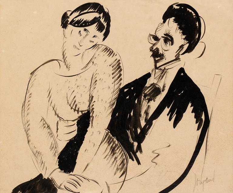 John Jon-And, Herwarth och Nell Walden.