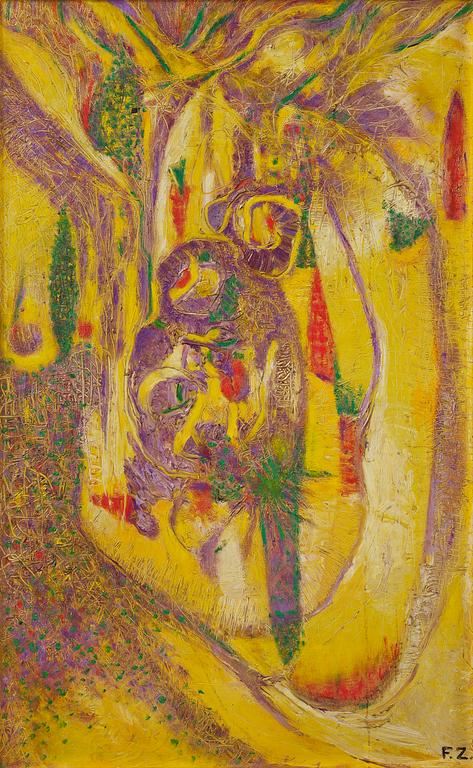 Fahrelnissa Zeid, "Maternelle".