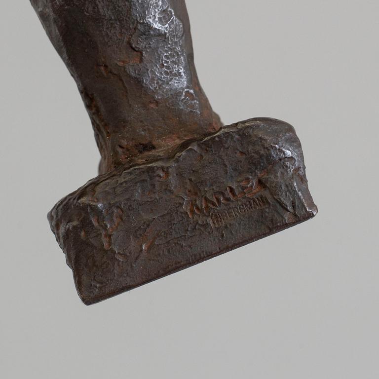 ASMUND ARLE, Sculpture, bronze, signed A. Arle.