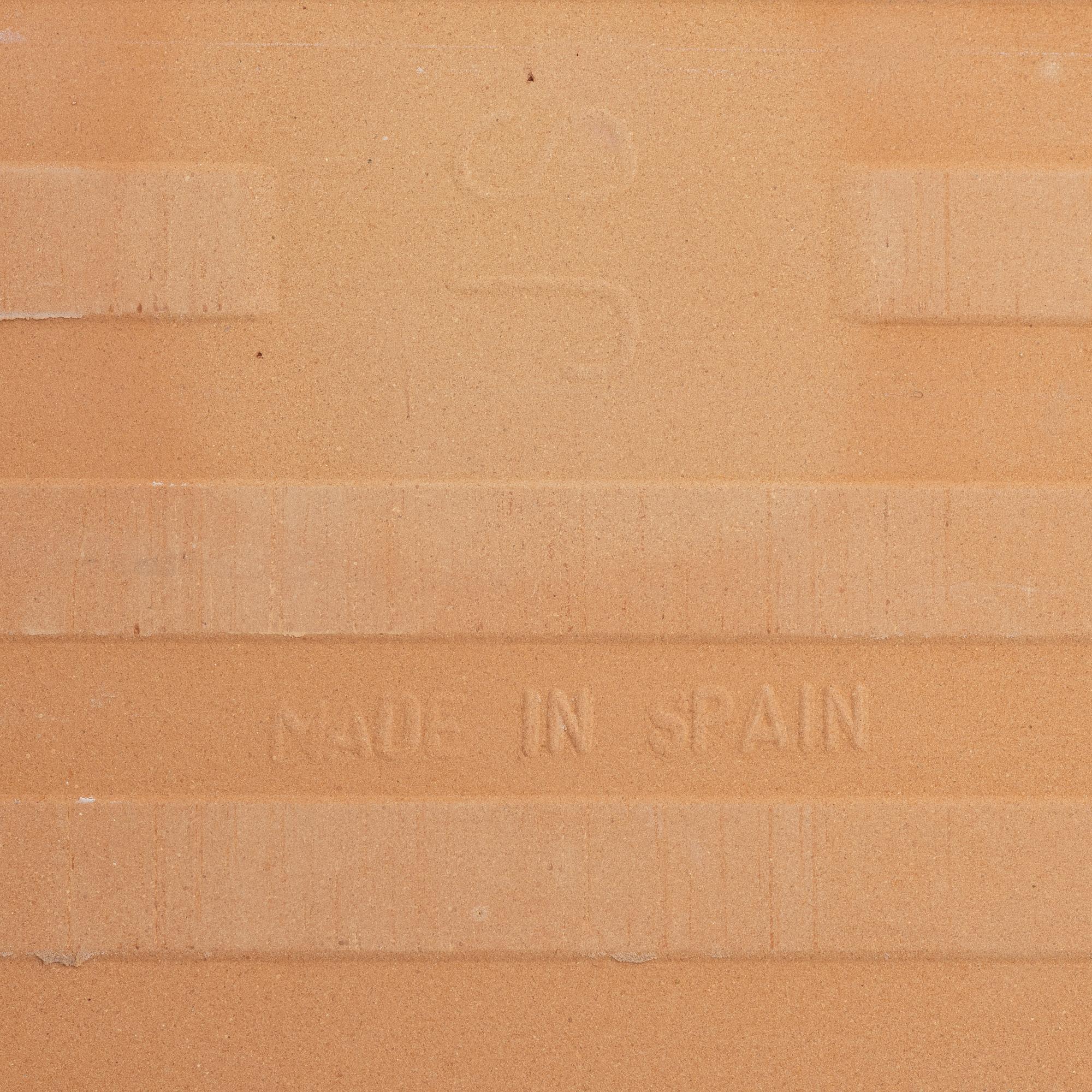 Salvador Dalí, A set of six earthenware tile plates, after Salvador Dalí, late 20th century.