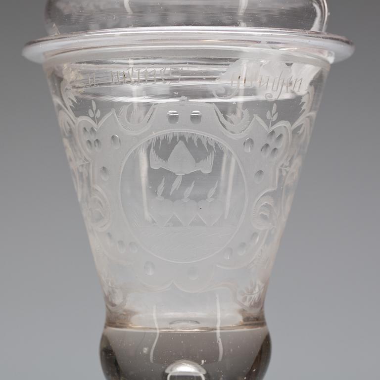 POKAL, glas. 1700-tal.