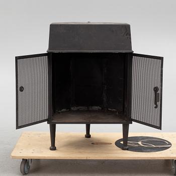 Sigurd Persson, a cast iron stove, Kockums Jernverk.